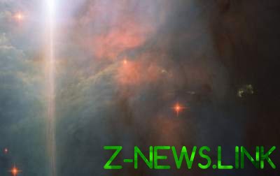 NASA показало закат в Туманности Ориона