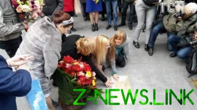 В Киеве открыли именную звезду в честь Нины Матвиенко