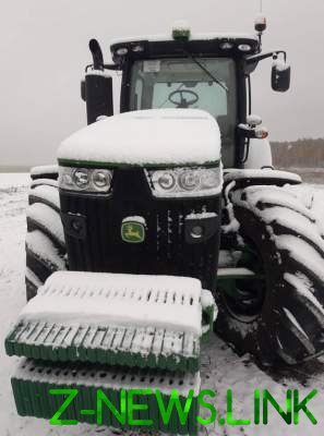 Еще три области Украины накрыло снегом	