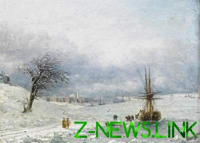 Не только море: изумительные зимние пейзажи Айвазовского. Фото