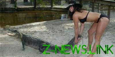 «Крокодила на скаку остановят»: странные фотки девушек в соцсетях