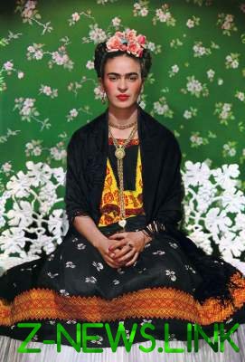 Редкие цветные снимки легендарной Фриды Кало. Фото