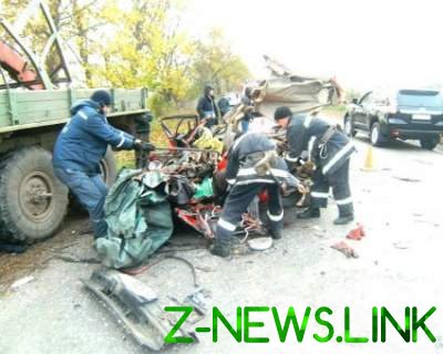 Трагическое ДТП на Черкащине: от автомобиля осталась груда металла