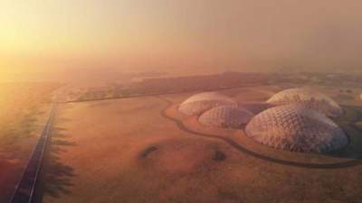 В ОАЭ построят первый на планете «марсианский» город. Фото