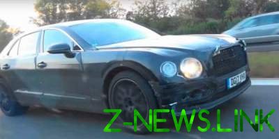 Фотошпионы опубликовали "живые" фото нового Bentley