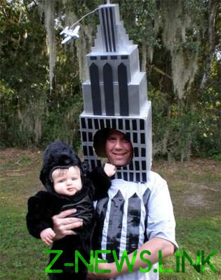 Оригинальные костюмы детей и родителей для праздника Хеллоуин. Фото