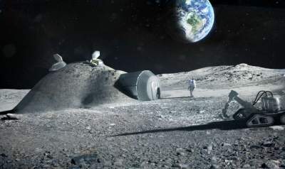 В США стали готовиться к  колонизации Луны. Видео