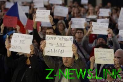 Чехия – это не Земан: в стране начались массовые протесты