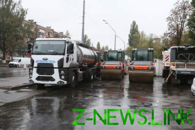 Из-за ремонта дорог Киев увяз в пробках