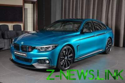 BMW официально представила новый четырехдверный спорткар 