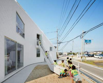 Японцы создали детский сад будущего. Фото