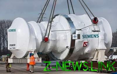 Россия решила подать встречный иск к Siemens