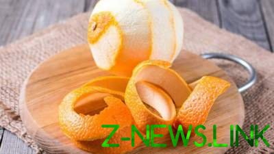 Медики напомнили о полезных свойствах апельсиновой кожуры