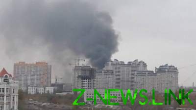 Масштабный пожар на шоколадной фабрике в Одессе. Видео