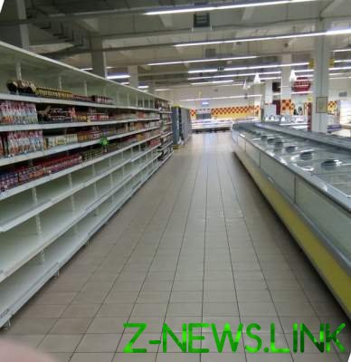 Как сейчас выглядят супермаркеты в оккупированном Донецке