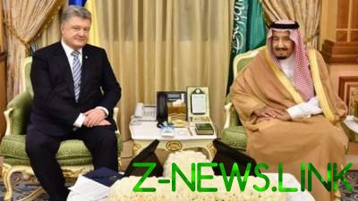 Порошенко встретился с королем Саудовской Аравии