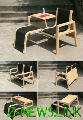 Мебель-«трансформер», которая украсит любой интерьер. Фото