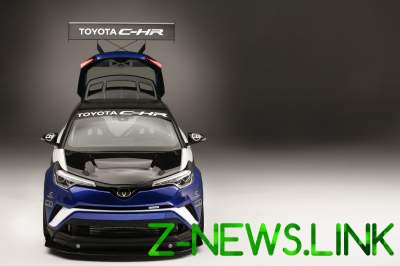 Toyota похвасталась новым супербыстрым кроссовером 