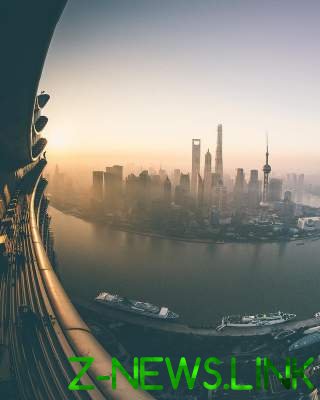 Удивительный Шанхай с высоты птичьего полета. Фото 