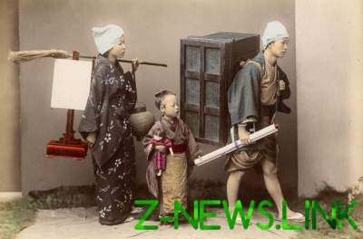 Уникальные ретро снимки Японии позапрошлого века. Фото