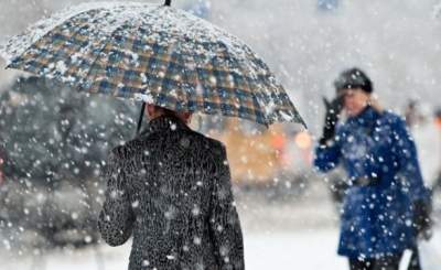 Украинцам пообещали дождь и мокрый снег