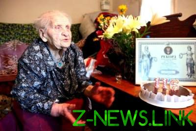 На Черниговщине скончалась самая старая женщина Украины