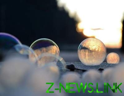 Замерзшие мыльные пузыри в работах талантливого американского фотографа. Фото