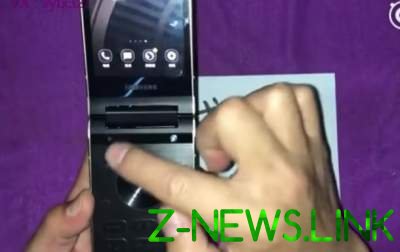 Новую «раскладушку» от Samsung показали на видео