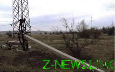 Воры металлолома оставили села на Днепропетровщине без света. Видео