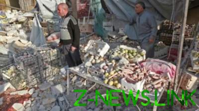 Авиаудары по рынку в Сирии: десятки погибших 