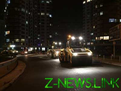 В Киеве завершился сезон ремонта дорог