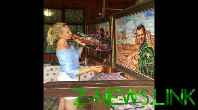 Художница из Украины открыла скандальную выставку в России 