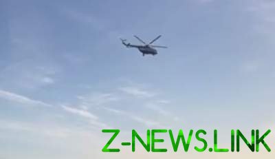 Над Закарпатской областью кружат военные вертолеты. Видео