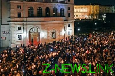 В Вене прошли массовые акции протеста