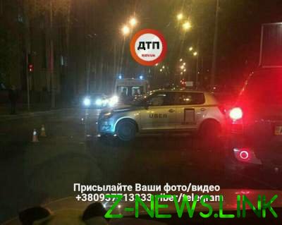 В Киеве произошло ДТП с участием Uber 