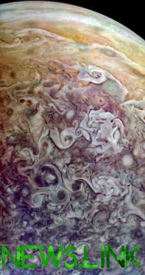 Юпитер в свежих снимках от NASA. Фото