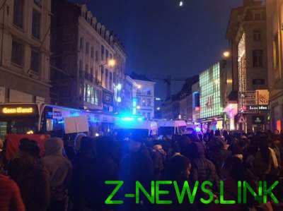 Беспорядки в центре Брюсселя: десятки задержанных