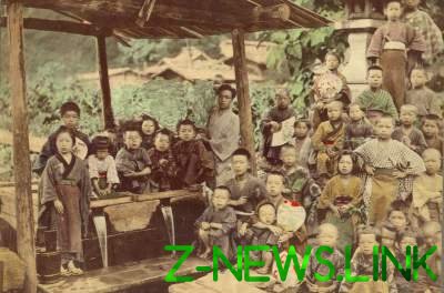 Уникальные ретро снимки Японии позапрошлого века. Фото