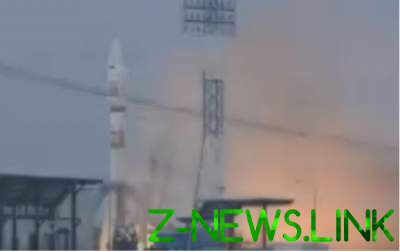 В России стартовала ракета-носитель Союз-2. Видео
