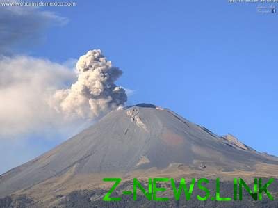 В Мексике произошло извержение вулкана: опубликованы впечатляющие кадры