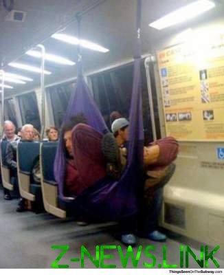 Забавные и странные пассажиры общественного транспорта 
