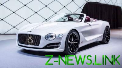 Bentley разрабатывает свой первый электромобиль