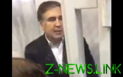 Кадры выступления Саакашвили в Печерском суде. Видео