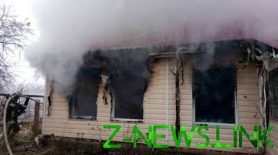 Пожар под Киевом - хозяева дома погибли