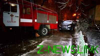 В центре Харькова подорвали авто майора Нацполиции
