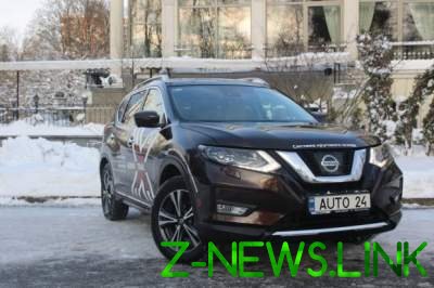 Nissan X-Trail прошел тест-драйв на заснеженных украинских дорогах