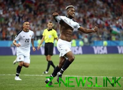 ЧМ-2018: Швейцария упустила победу над Коста-Рикой, но вышла в плей-офф