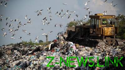 Под Киевом реконструируют мусорный полигон