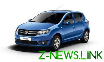 Хэтчбек Dacia Sandero завоевал европейский рынок
