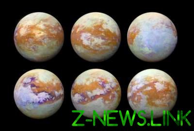 Астрономы показали инфракрасные снимки Титана 